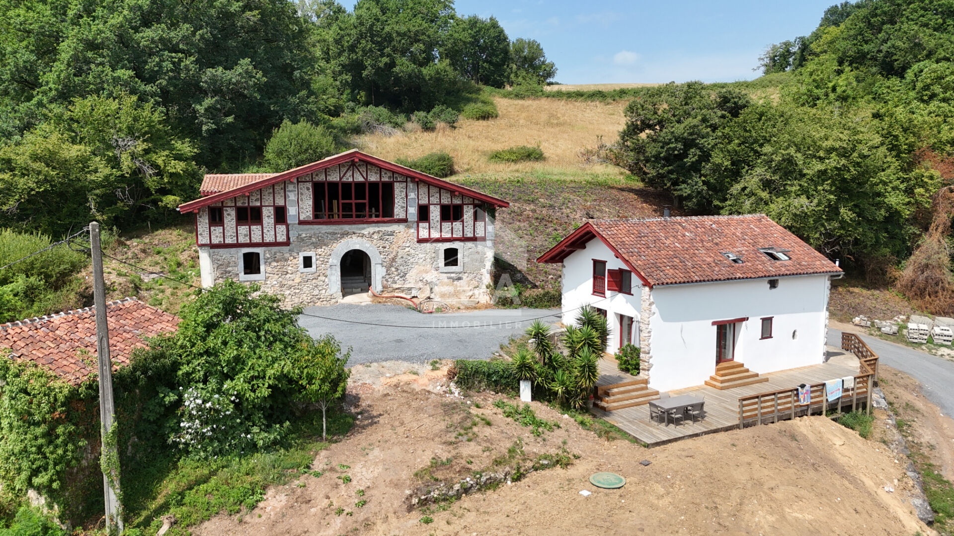 Hasparren Proche - Vente Maison - Vue Montagnes