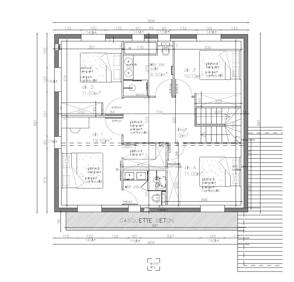Photo Arbonne - Maison T6 à vendre - écrin de verdure à quelques minutes des plages image 5/6