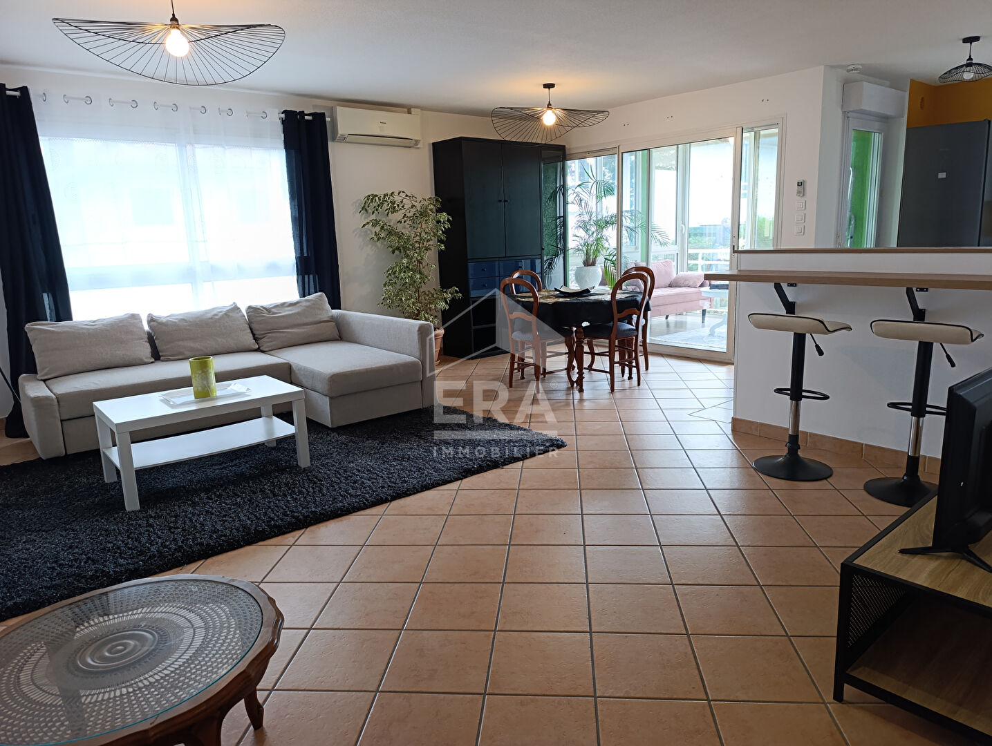 Photo Appartement meublé T3 79m² haut Boucau avec parking cave image 2/6