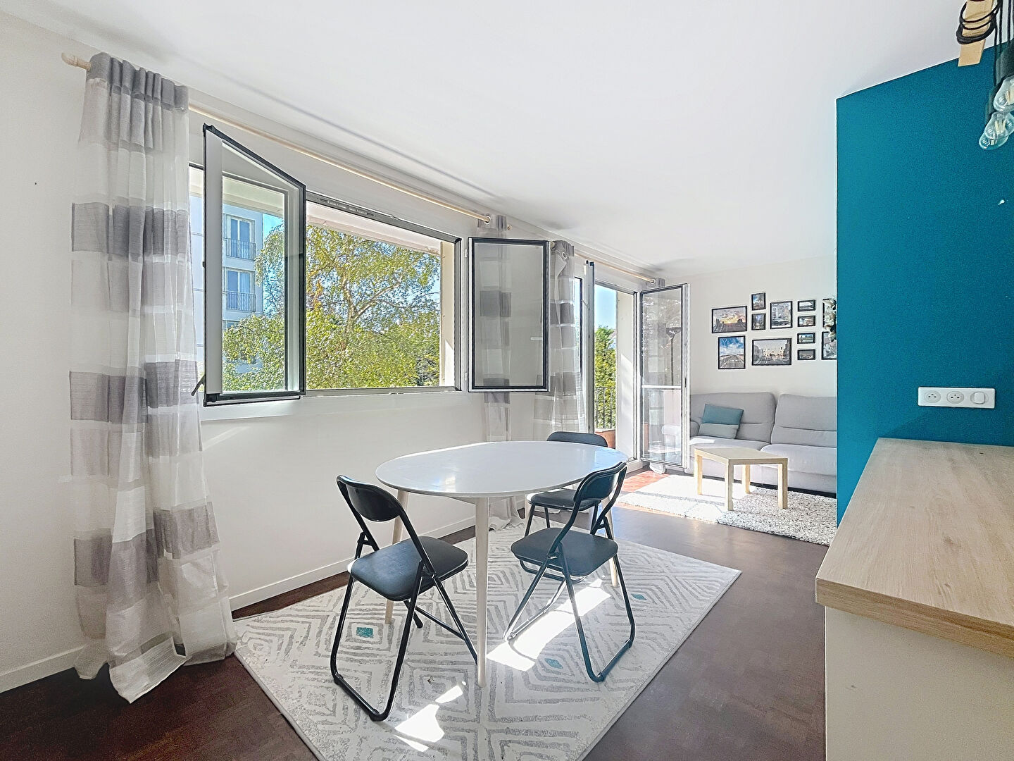 Appartement Suresnes 3 pièce(s) 57.32 m2