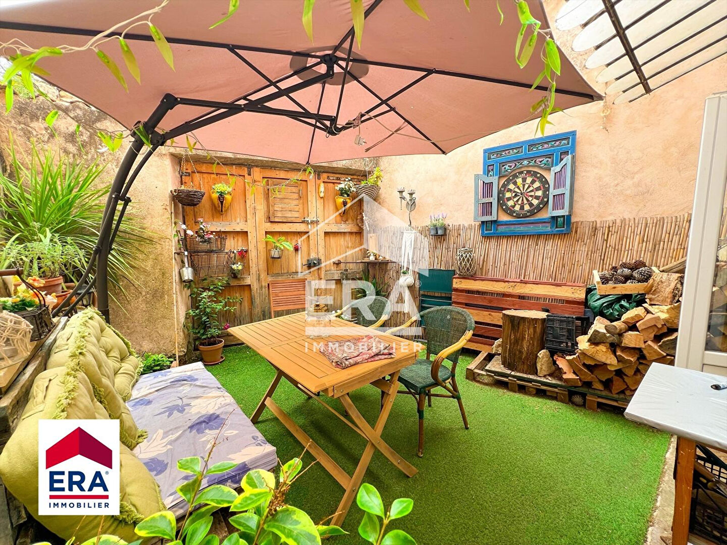 Maison avec cour 4 chambres