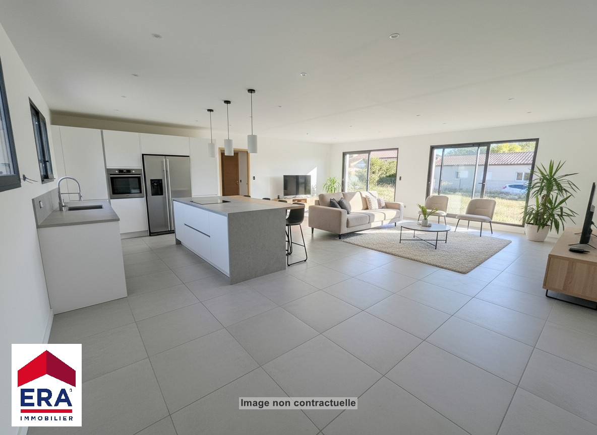 Photo Maison à Personnaliser-136m2-Garage 40m2 sur un terrain de 1200m2 image 4/6