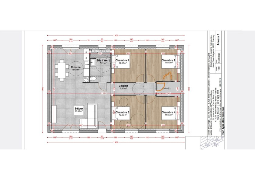 Photo Maison neuve plain-pied - 4 chambre(s) -106m2 image 6/6