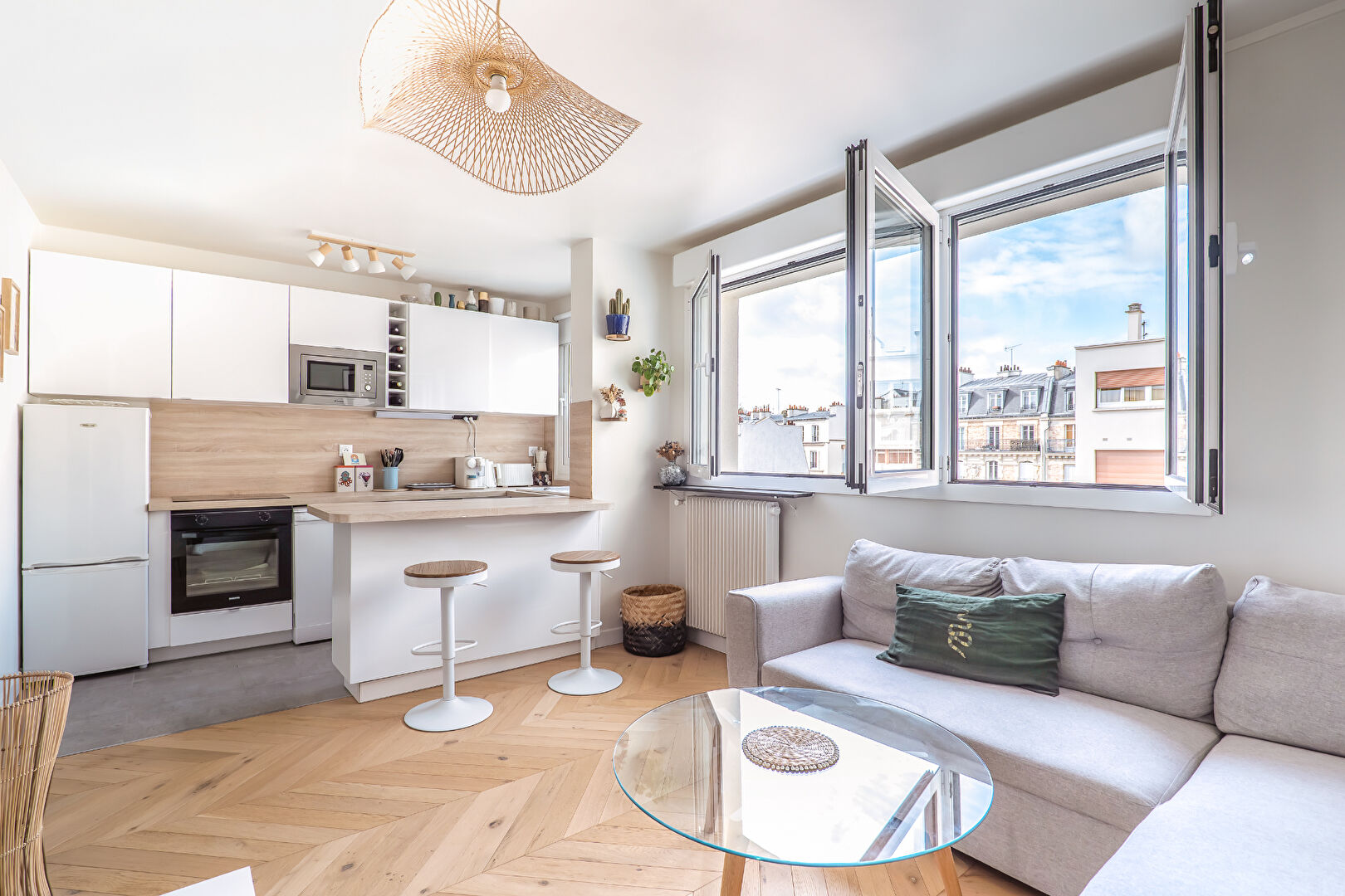 Appartement Paris 2 pièce(s) 32 m2