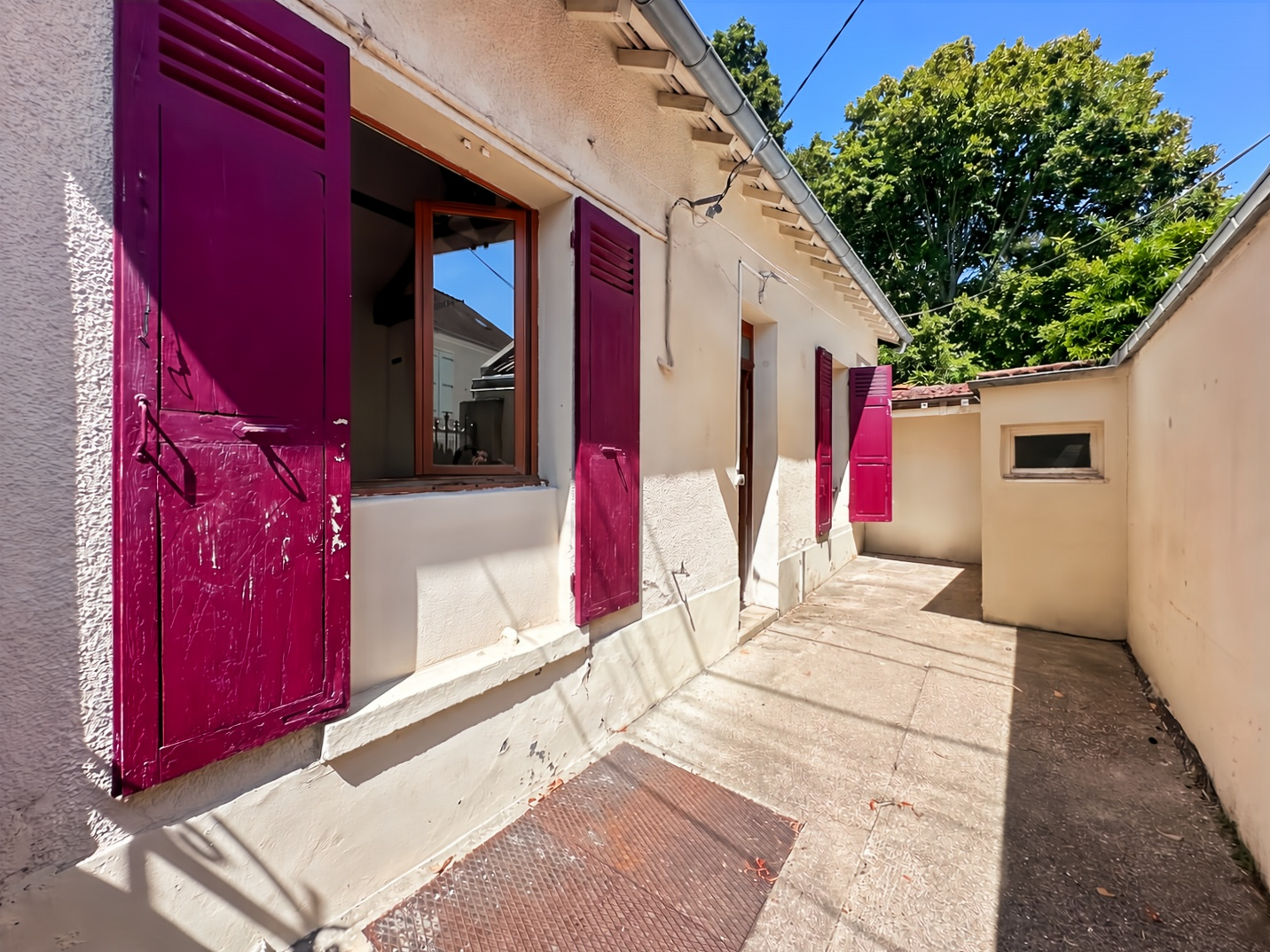 Maison 3 pièces en centre-ville de Verrières-le-Buisson, Terrasse 20m²