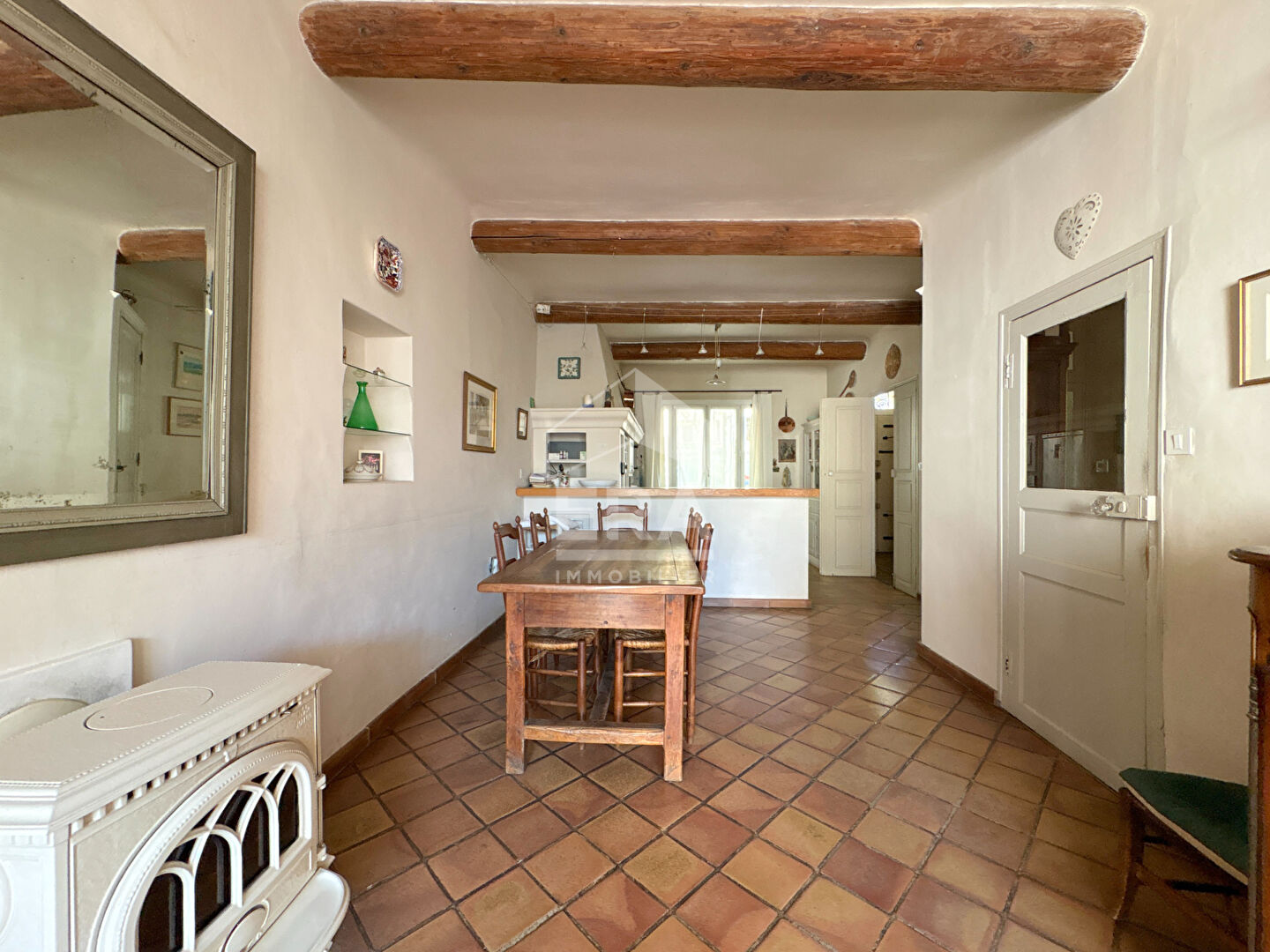 Photo A VENDRE 84120 PERTUIS MAISON DE VILLE TYPE 6 PIECES D'ENVIRON 162M² AVEC JARDIN ET CAVE image 3/6