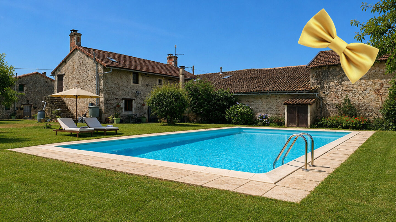 Maison de caractère avec gîte et Piscine