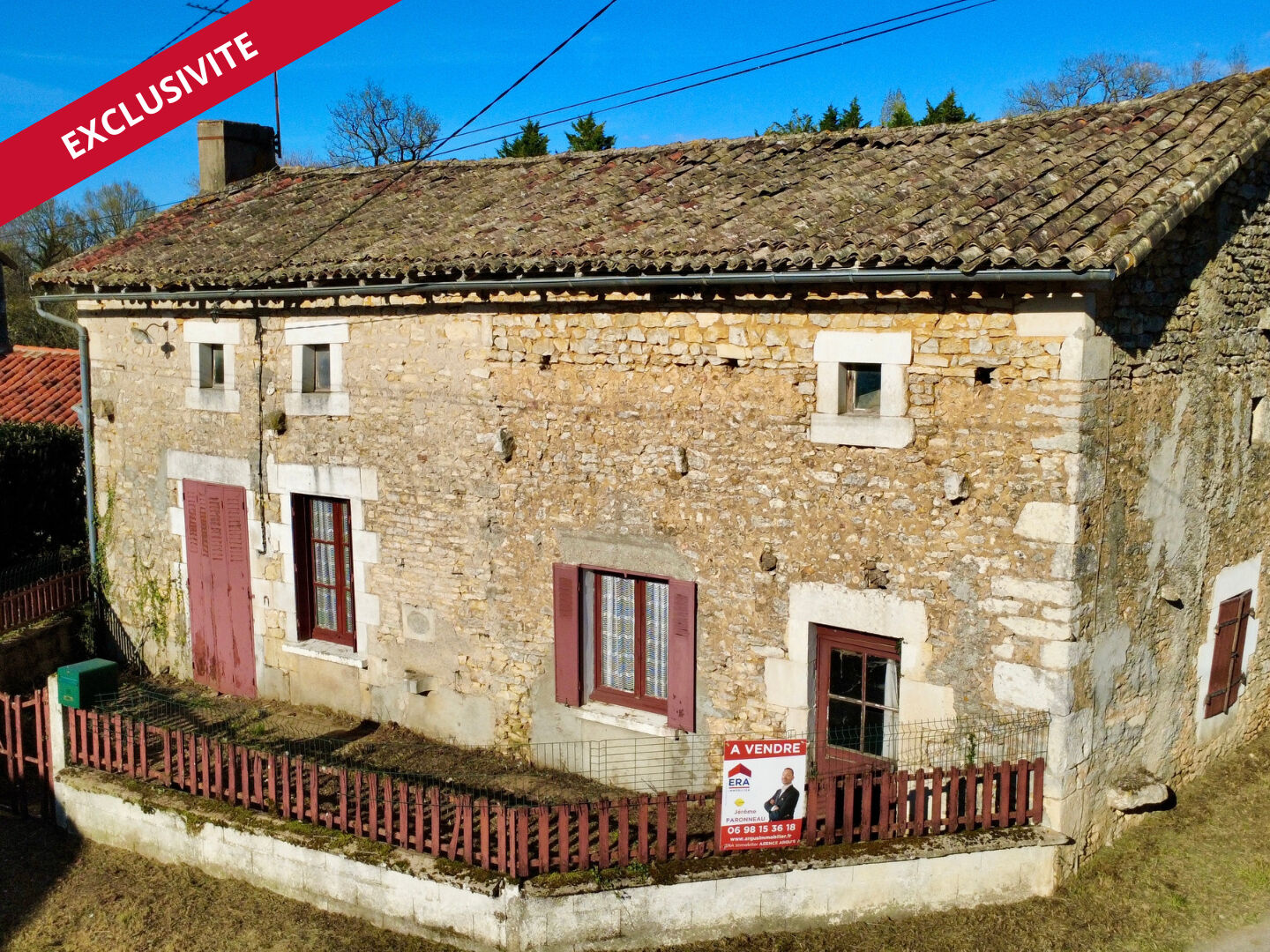 Maison ancienne à rénover à Romagne