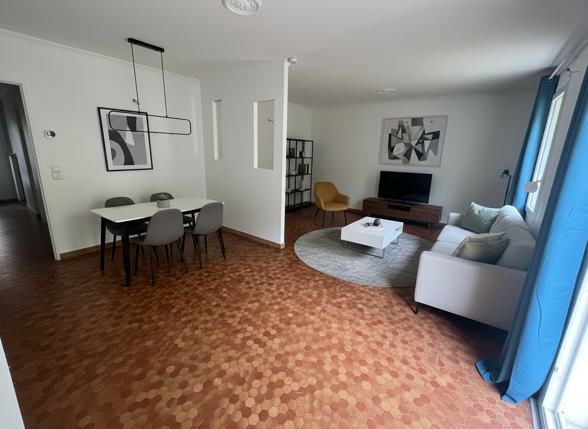 Photo Appartement 5 pièces de 106 m² avec jardin sans vis à vis et garage ! image 4/6