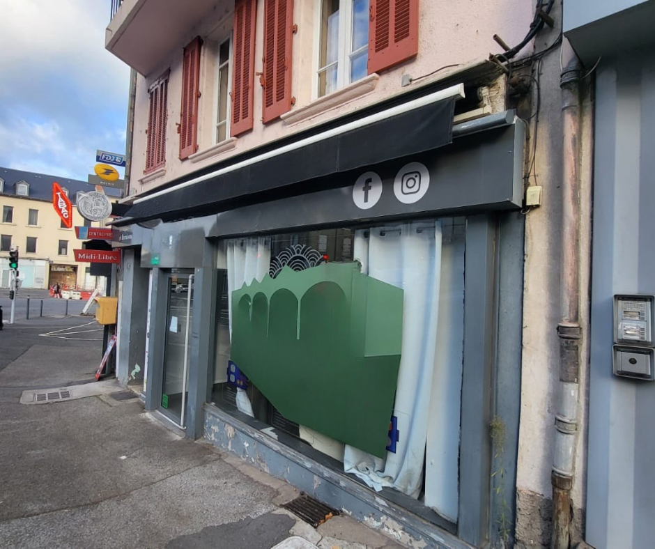 Local Rodez de 60 m² situé sur rue passante