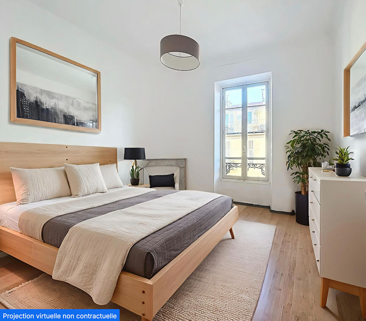 Nice Centre - Dernier étage 4/5P 85 m² à fort potentiel