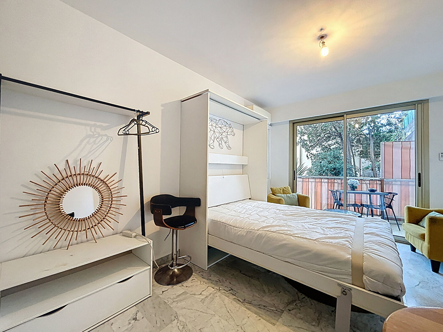 Studio meublé 21,15 m2 Cimiez