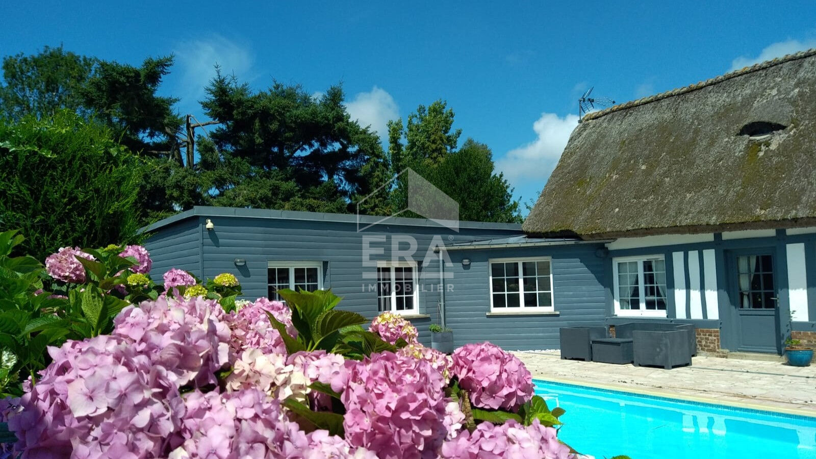 Maison - Chaumière - Auppegard - 6 pièce(s) 159m²