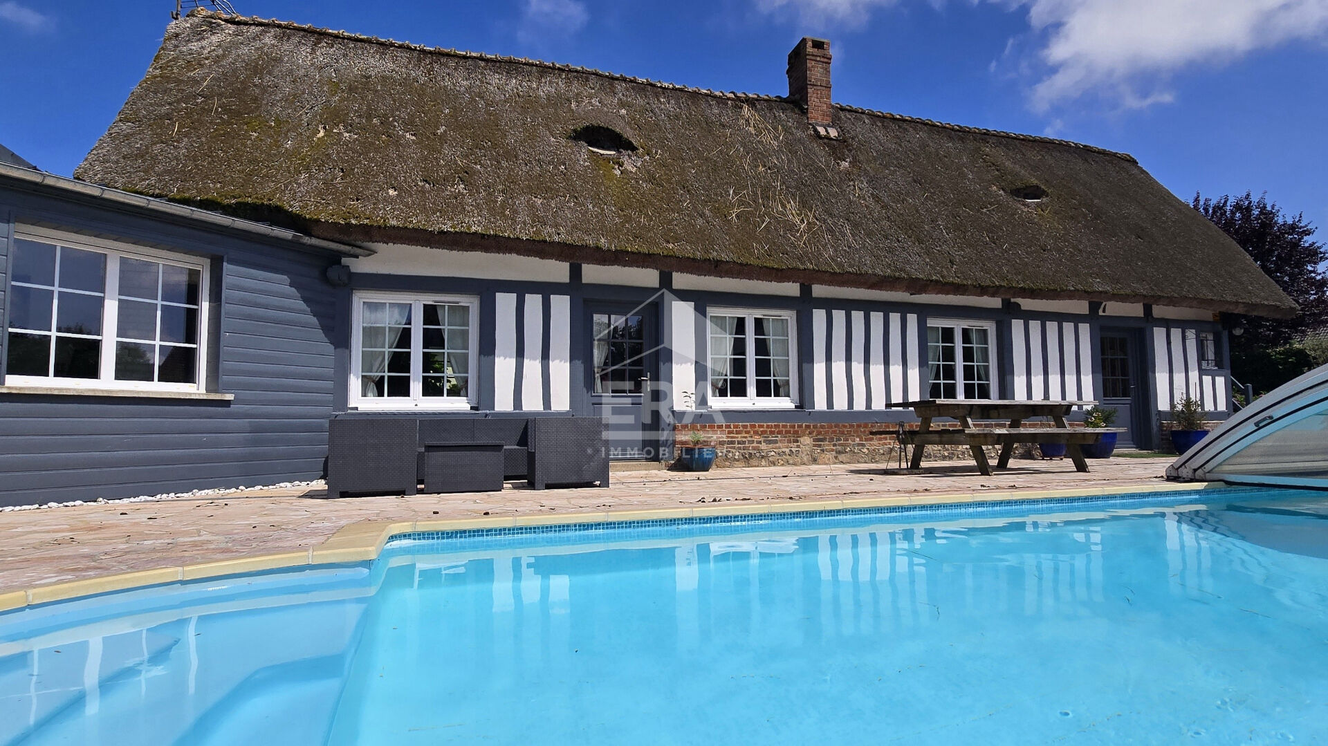 Photo Maison - Chaumière - Auppegard - 6 pièce(s) 159m² image 2/6