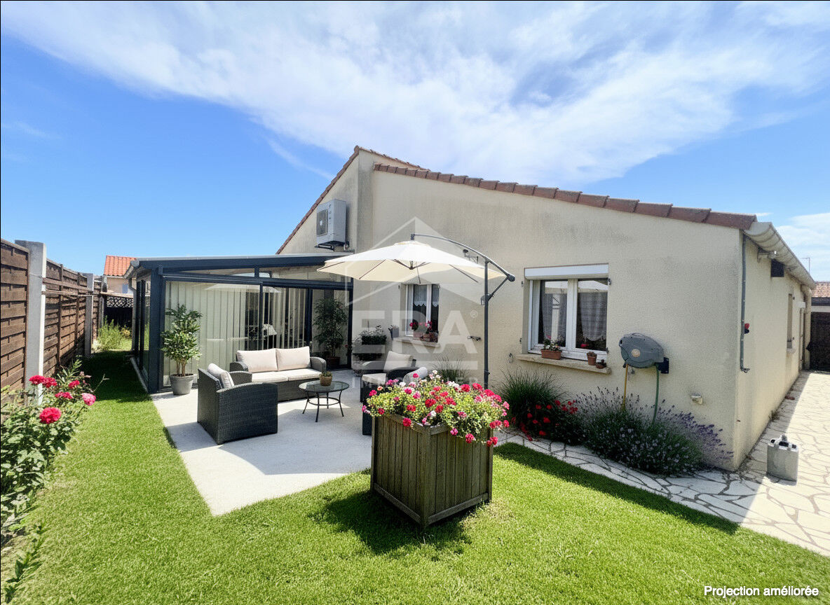 CANET EN ROUSSILLON : maison de plain pied, 3 chambres, garage et jardin à vendre
