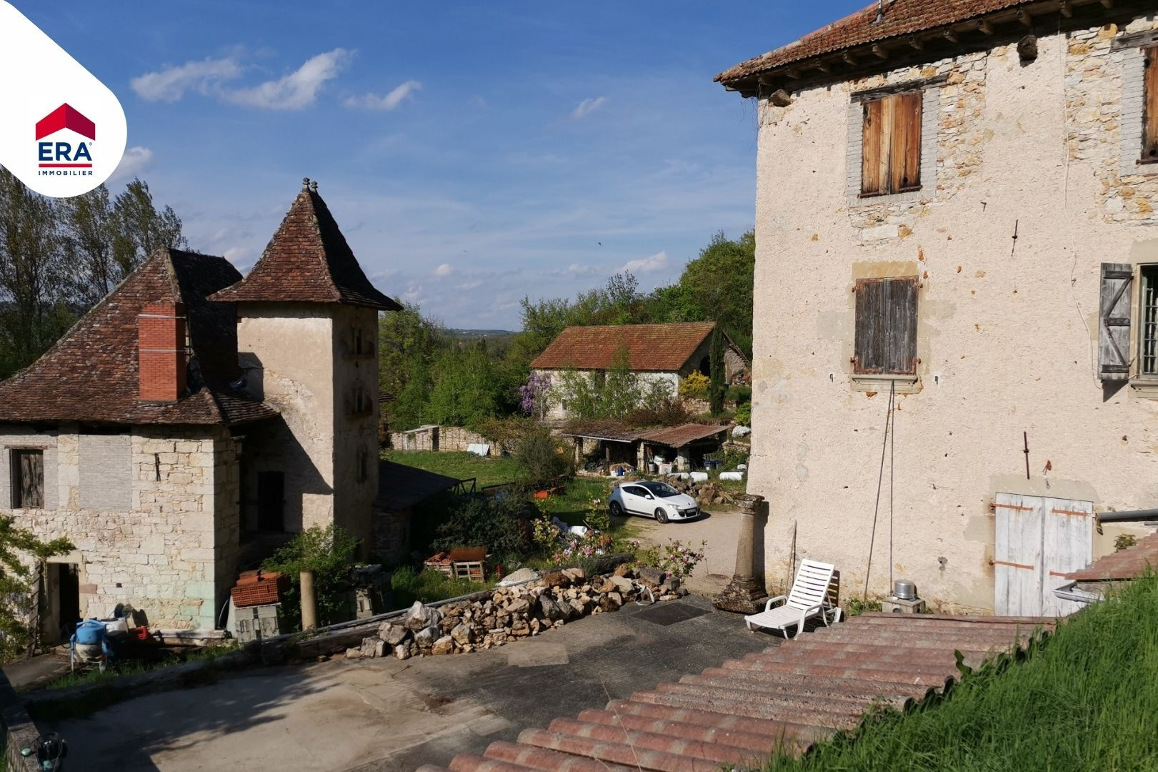 Ensemble immobilier unique dans la vallée du Lot