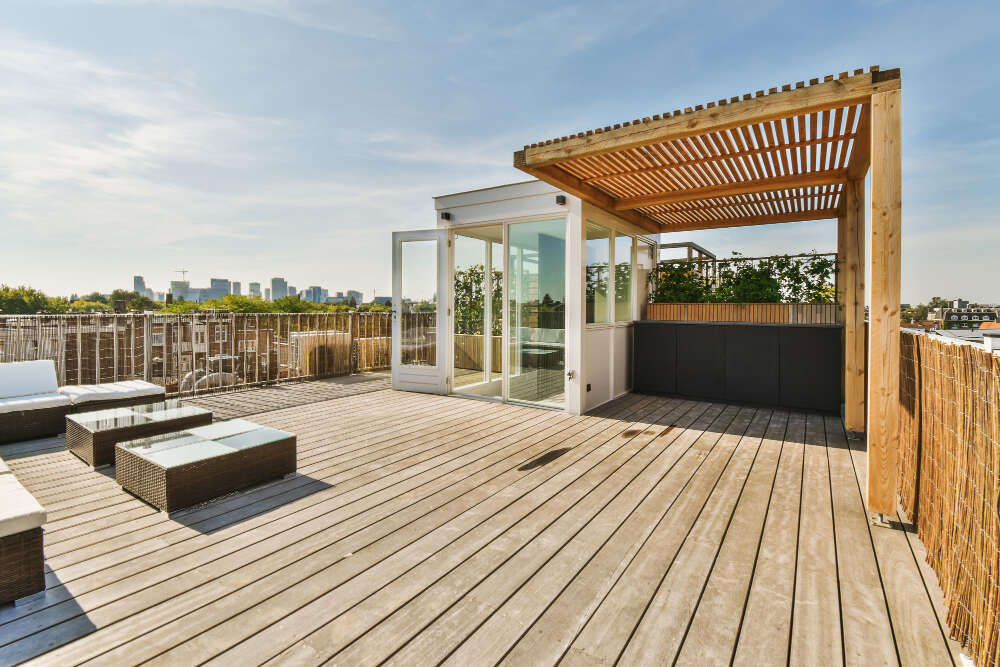 Photo Toit terrasse Saint-laurent-du-var 3 pièce(s) 140 m2 à construire image 1/6