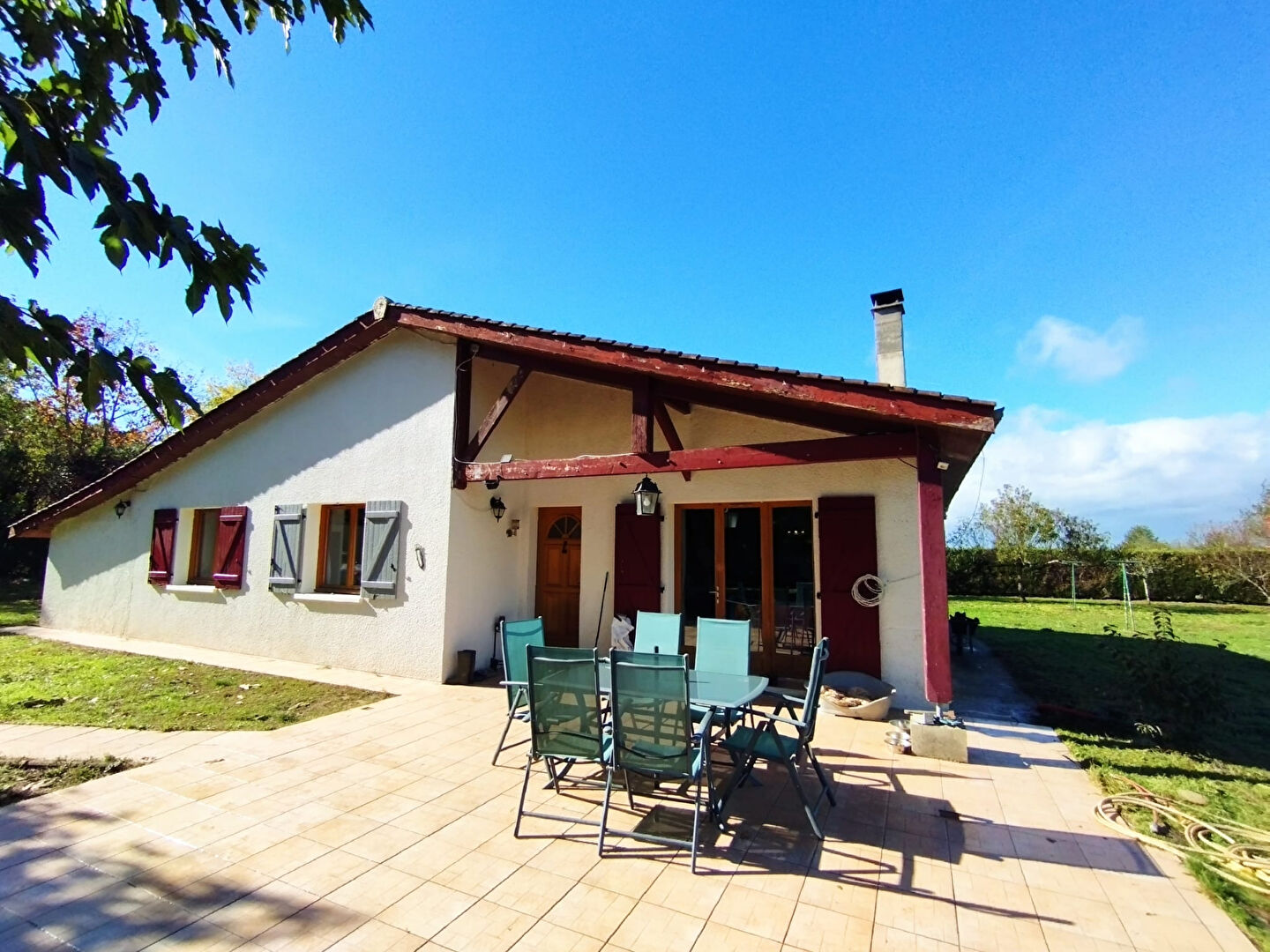 Maison plain pieds sans vis à vis 107 m2