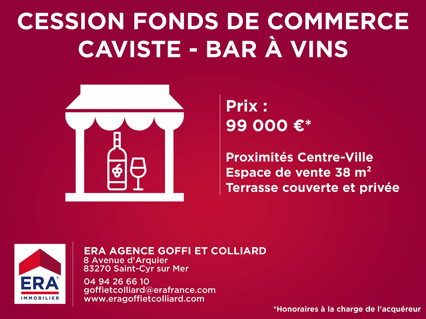 Photo Fonds de commerce - Caviste / Bar à Vins Saint Cyr Sur Mer image 1/1