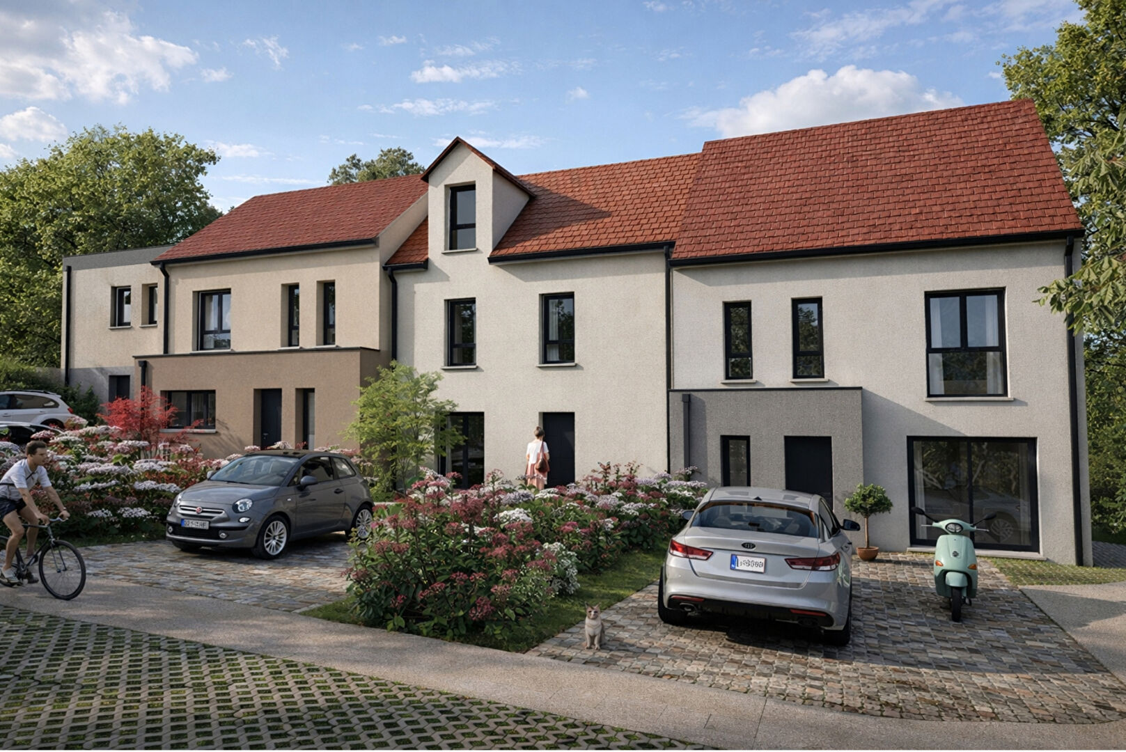 Maison neuve 3 chambres de 88m2 avec terrain de 212 m2