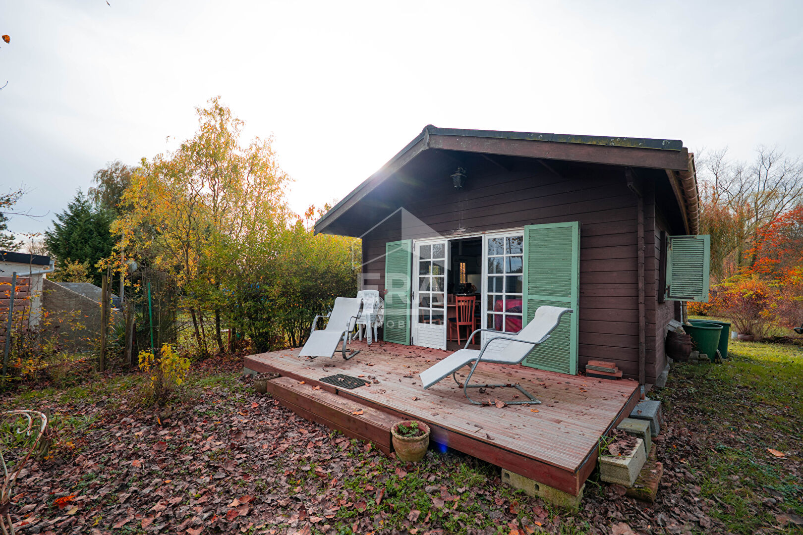 Chalet sur parcelle de 1000m² aux abords de Clairmarais