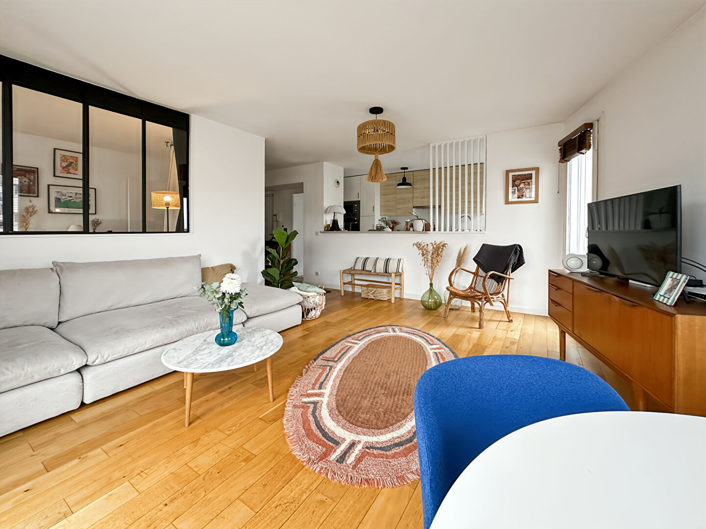 Appartement Montreuil 4 pièce(s) 76 m2 avec balcon, parking et cave