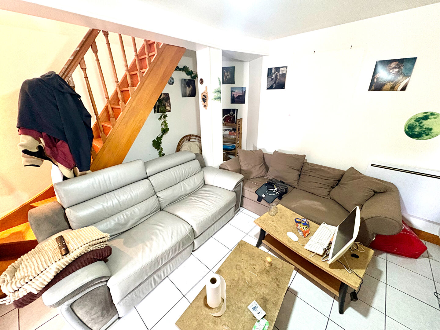 APPARTEMENT T2 A LOUER - BLOIS - DUPLEX, COUR & PLACE DE PARKING PRIVATIVES