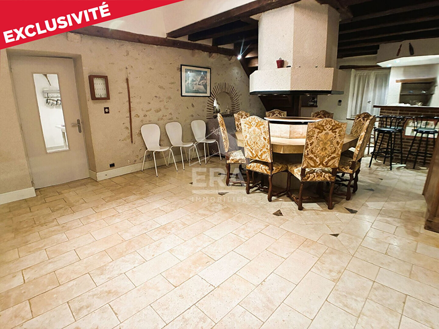 Maison à vendre T7 - Villebarou - Spacieuse maison familiale de caractère, 6 Chbs, déps.