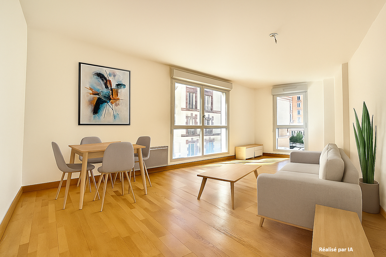 Appartement Pantin 3 pièce(s) 63.88 m2