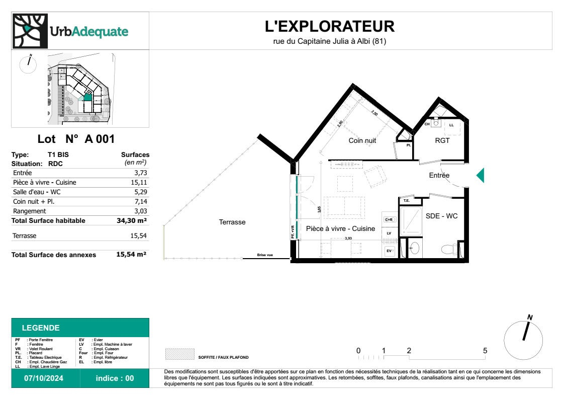 Photo Appartement neuf T1 34.30 m2 image 4/4