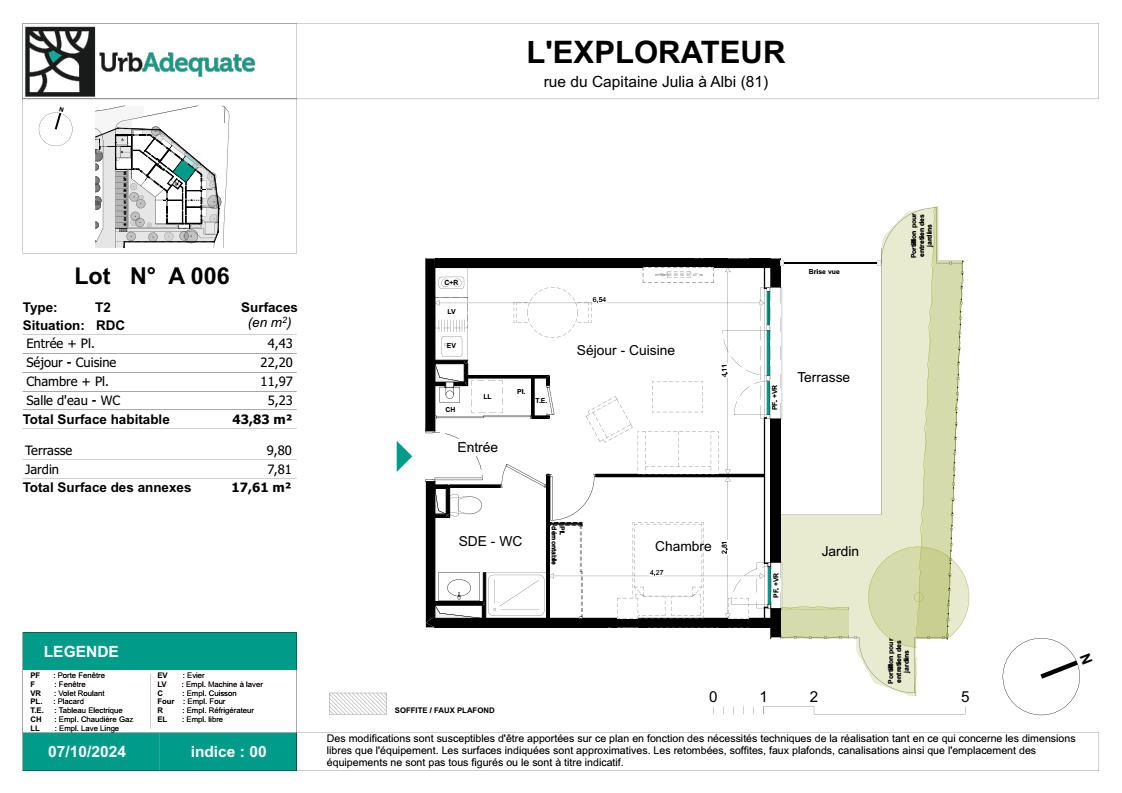 Photo Appartement neuf T2 43.83 m2 image 4/4