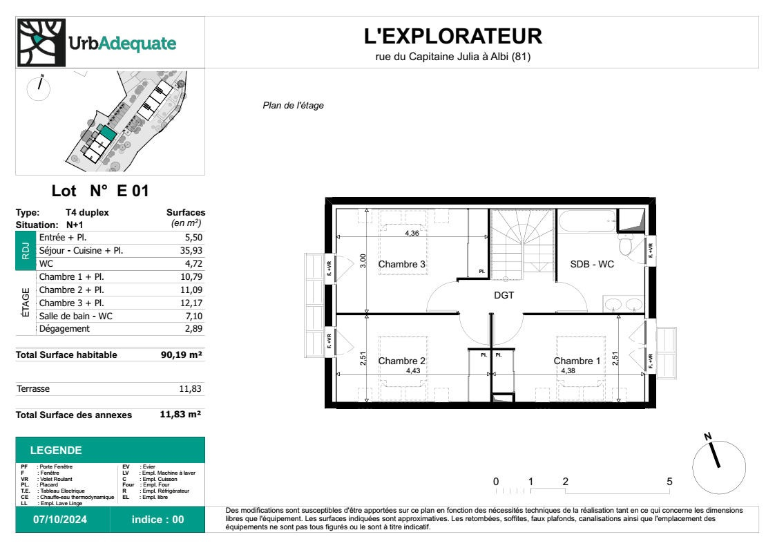 Photo Appartement neuf T4 90,19 m² image 5/5