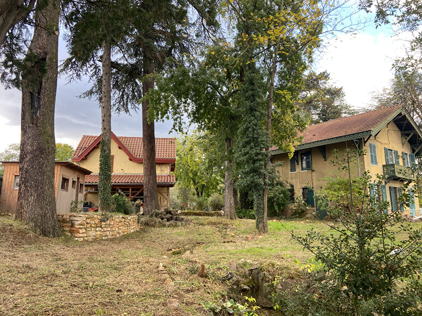 Photo Deux maisons avec parc de 6910m²  vu Saône image 2/6