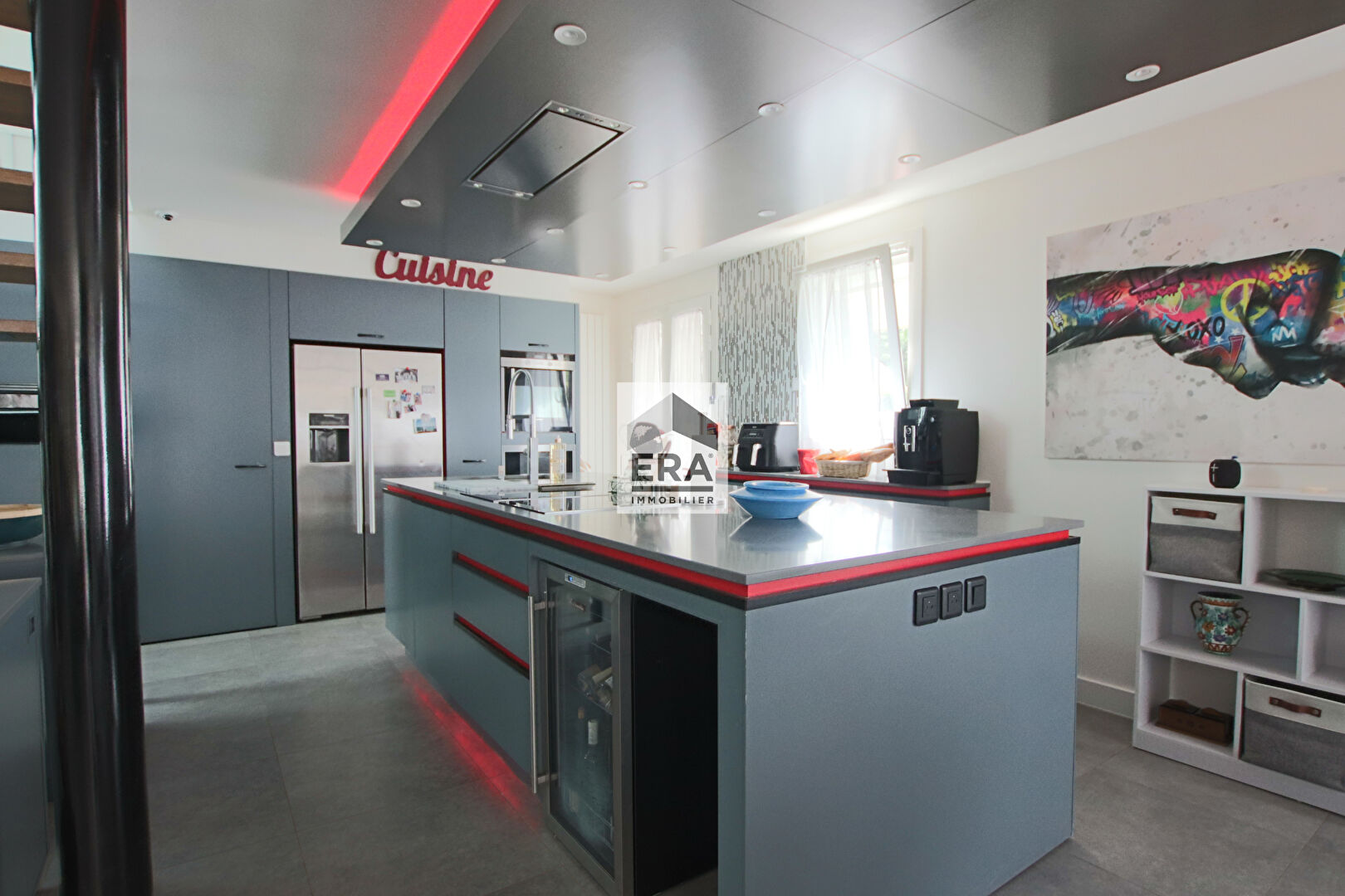 Photo Maison d'architecte avec piscine Saint Germain Les Corbeil 6 pièces 245m2 image 4/6