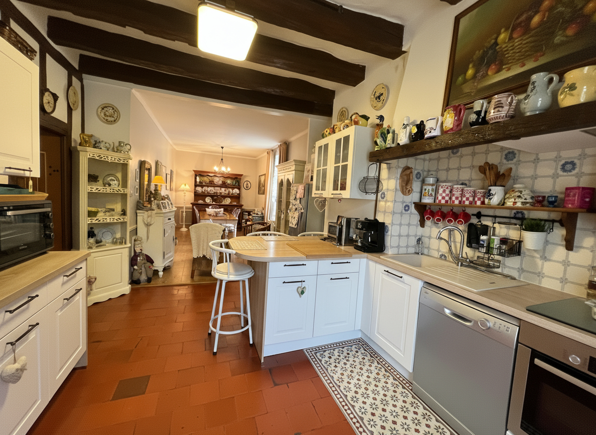 Deux appartements pleins de charme dans l'ancien bourg historique de Véretz