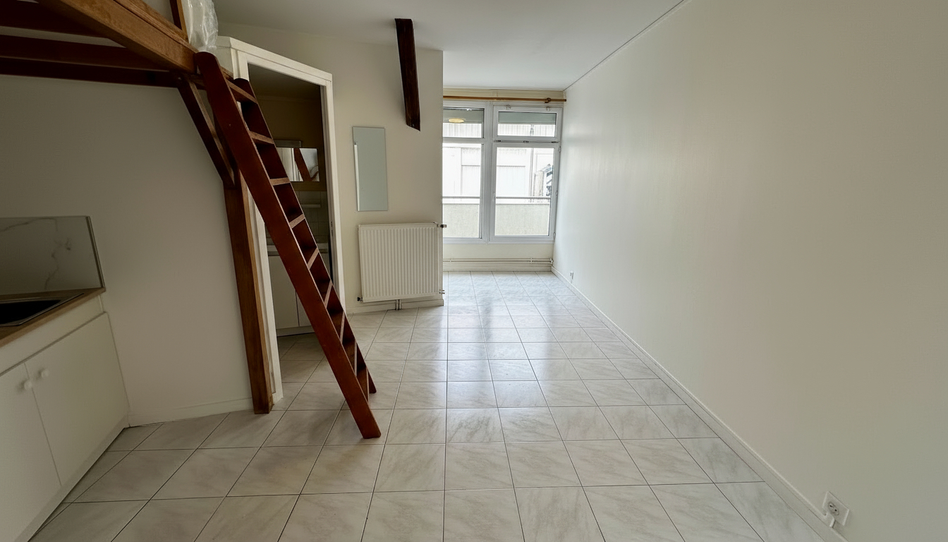 Studio - Tours - secteur Velpeau  dans une impasse