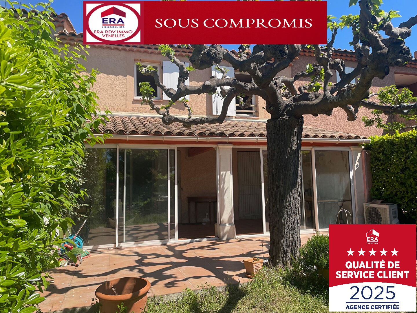 Situation dominante pour cette villa T4 d'env. 93 m² + Véranda et garage non attenant