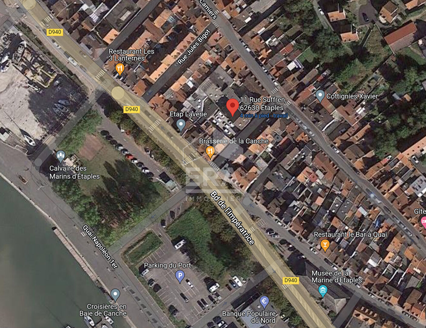 Photo Ensemble immobilier avec appartement + surface commerciale de 200 m² + grand parking image 3/6