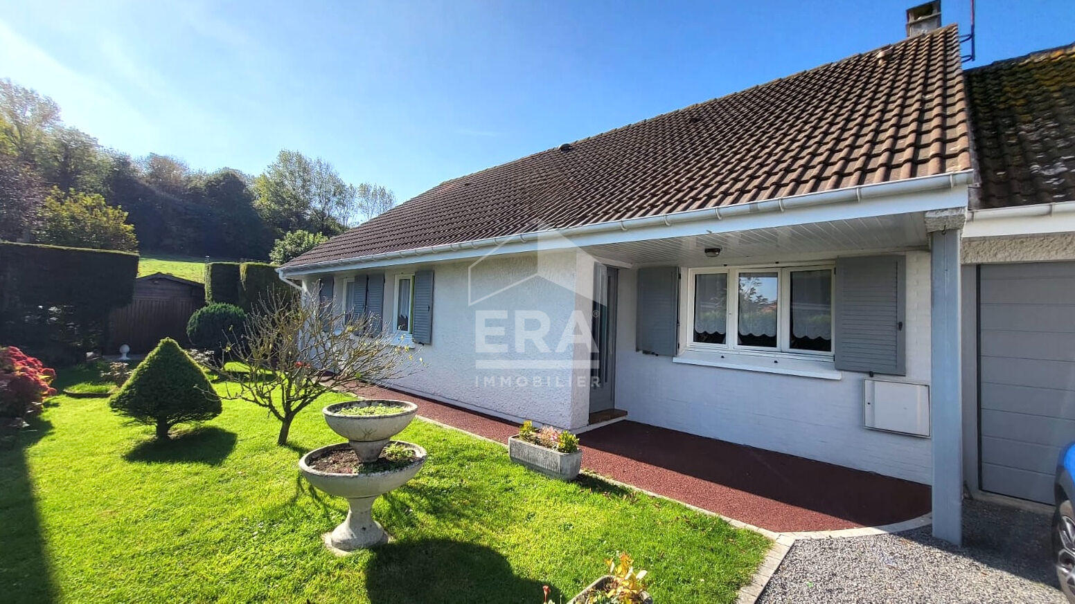 Maison de plain-pied jardin sans vis-à-vis- Secteur calme - Garage