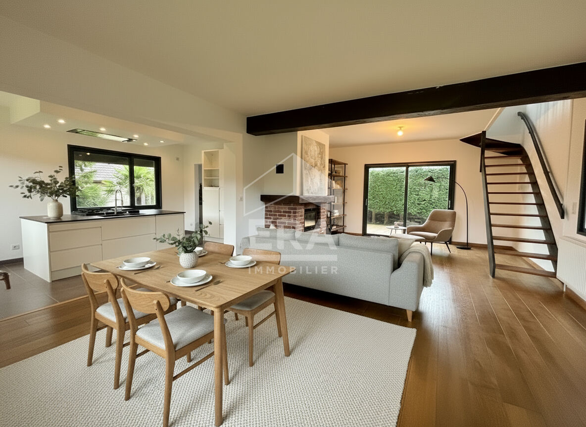 Maison Cucq, individuelle, 130 m², 4 chambres, garage, jardin