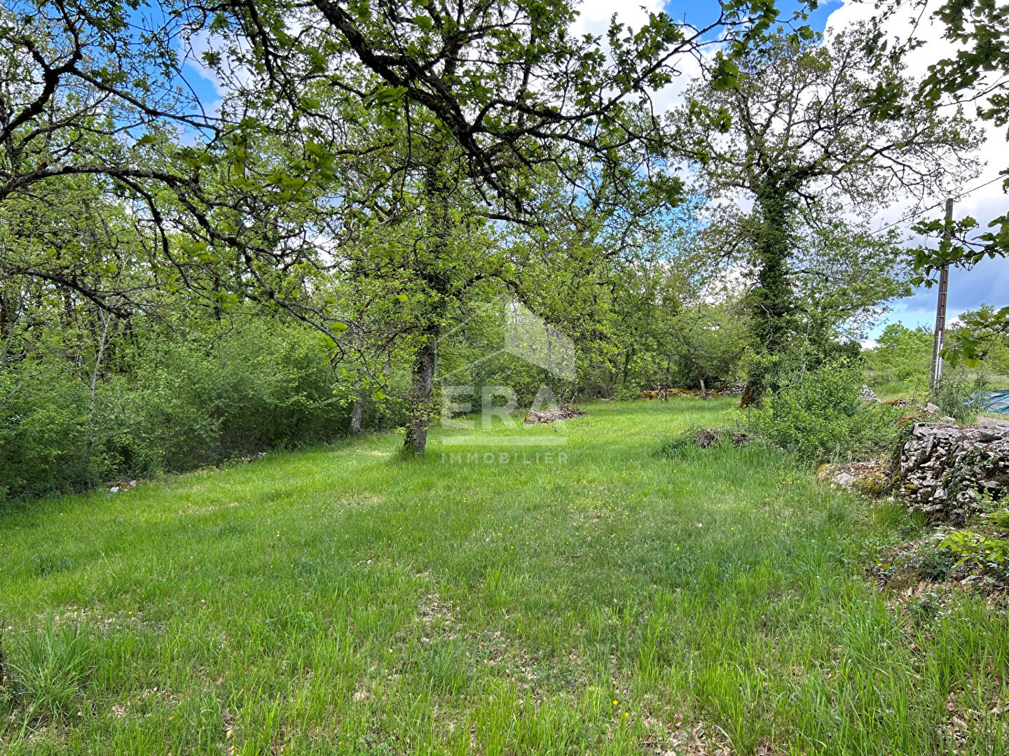 Terrain Cressensac Sarrazac 2530 m2 dont 838 m2 constructibles