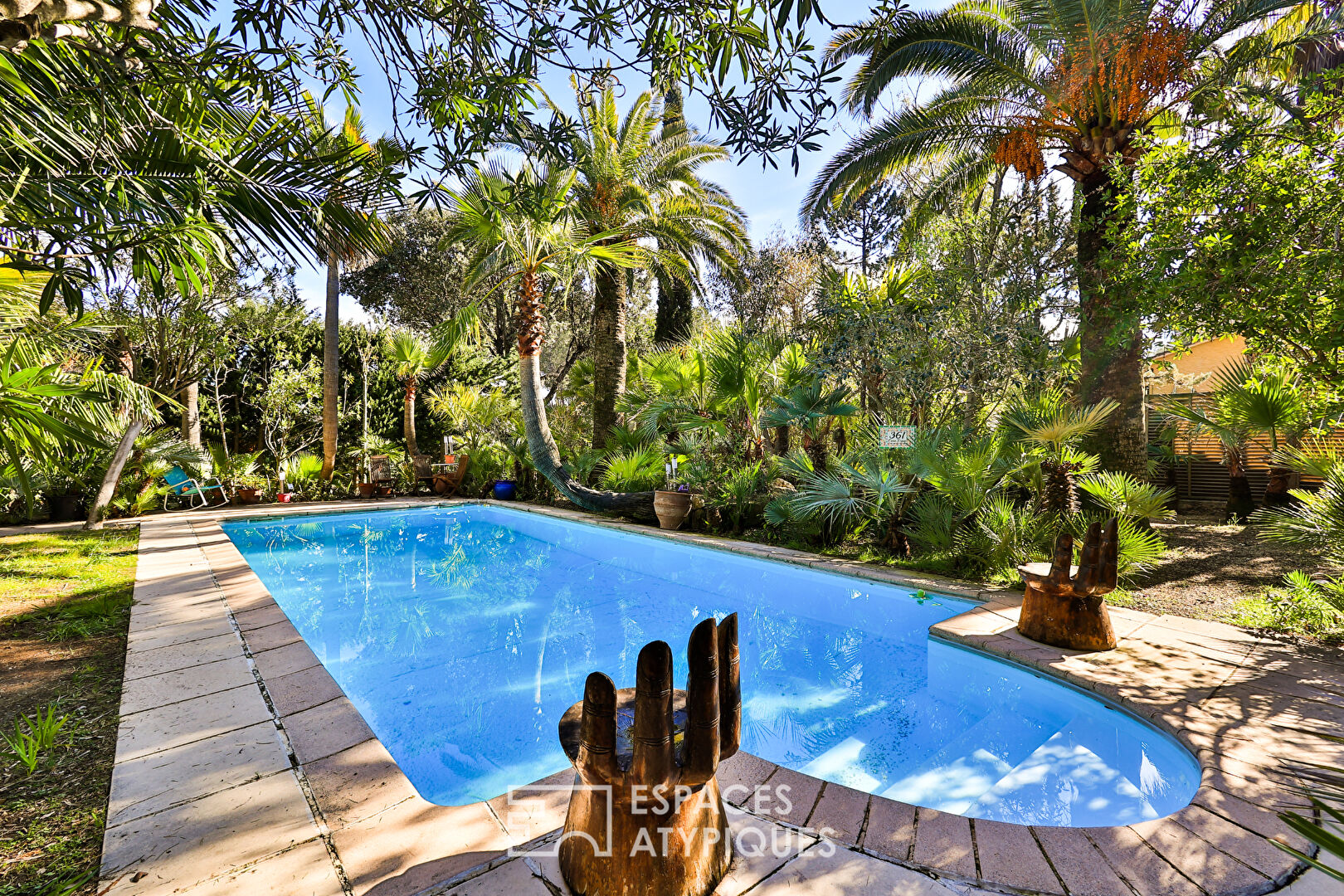 Photo Villa et sa très jolie palmeraie en centre-ville image 2/6