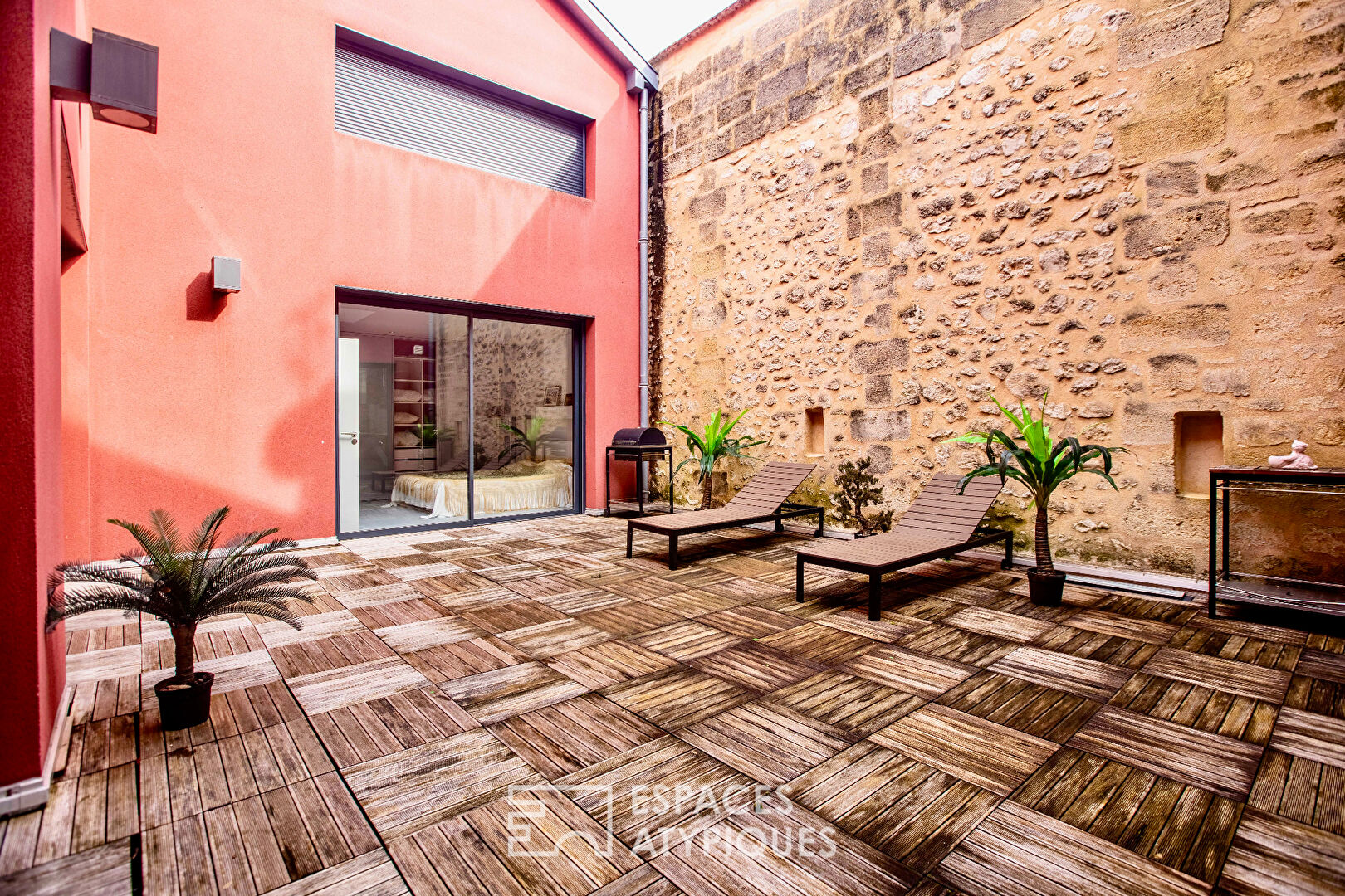 Photo Loft contemporain avec terrasse aux Chartrons image 3/6