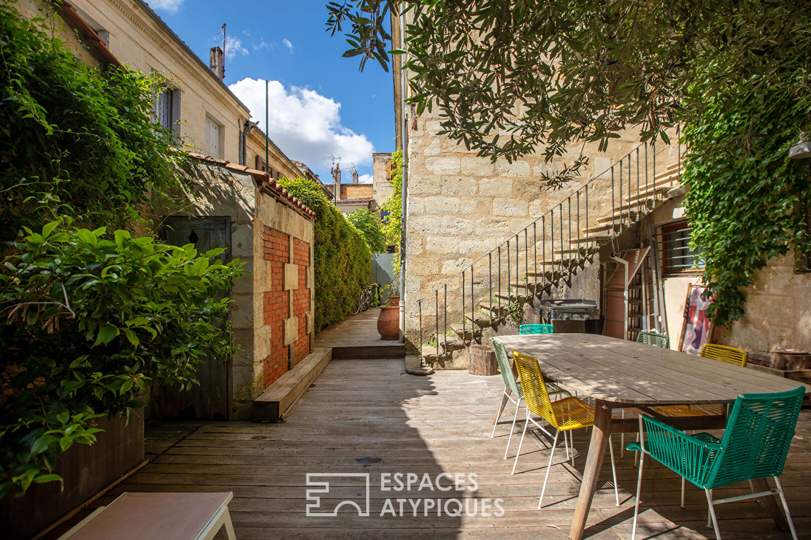 Photo La maison en pierres avec jardin aux Chartrons image 2/6