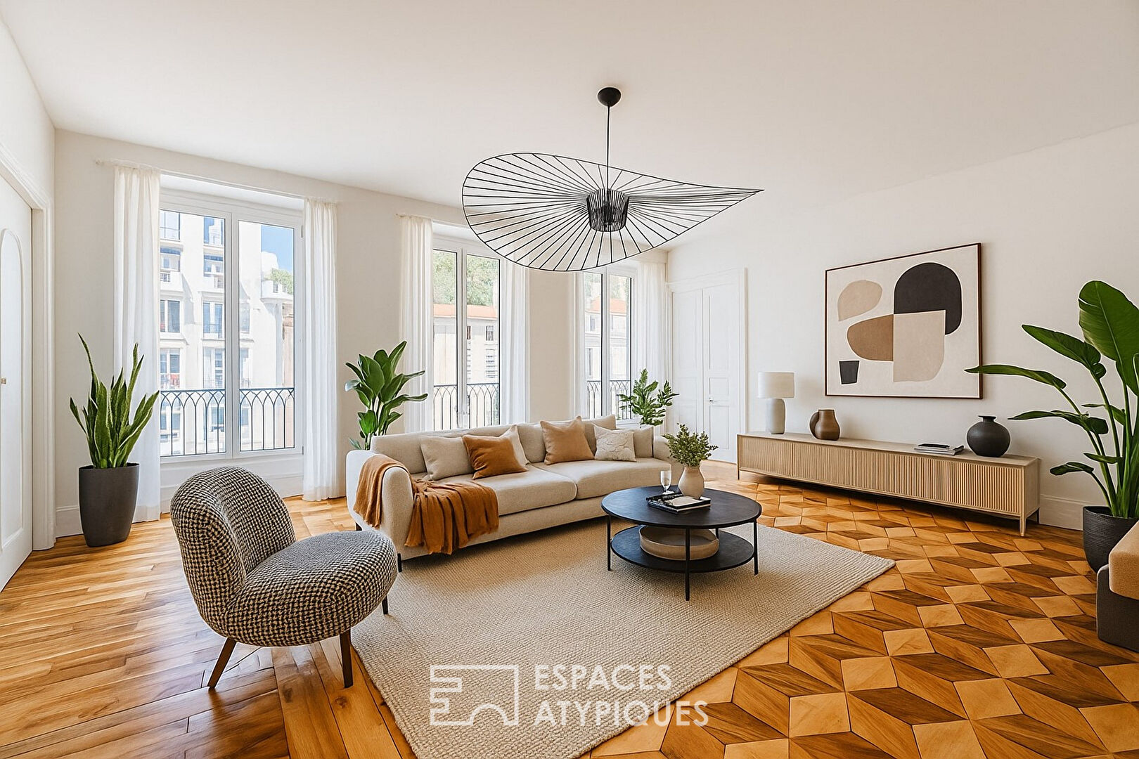 Très bel appartement rénové avec vue en hyper centre