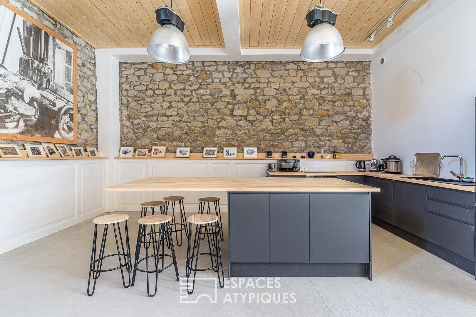 Photo Ancienne salorge réhabilitée en Loft image 2/6