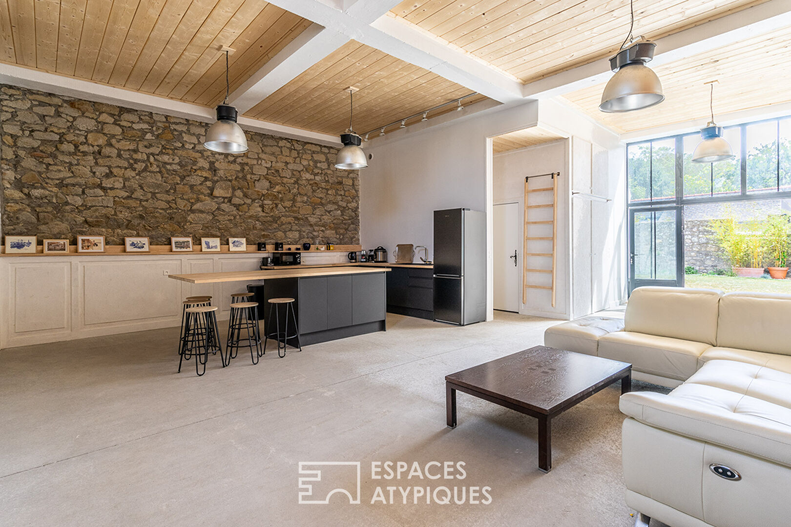 Photo Ancienne salorge réhabilitée en Loft image 3/6