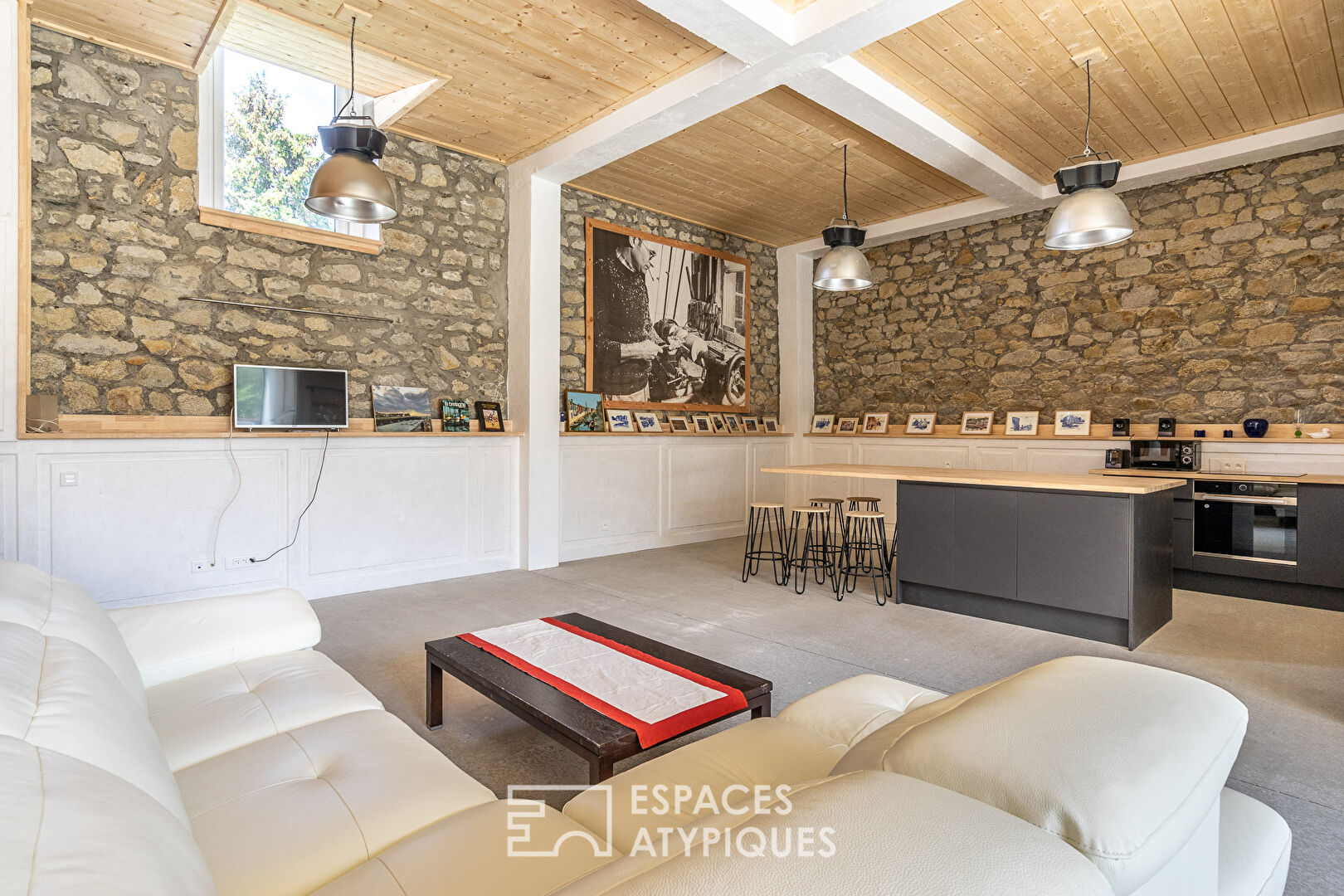 Photo Ancienne salorge réhabilitée en Loft image 4/6