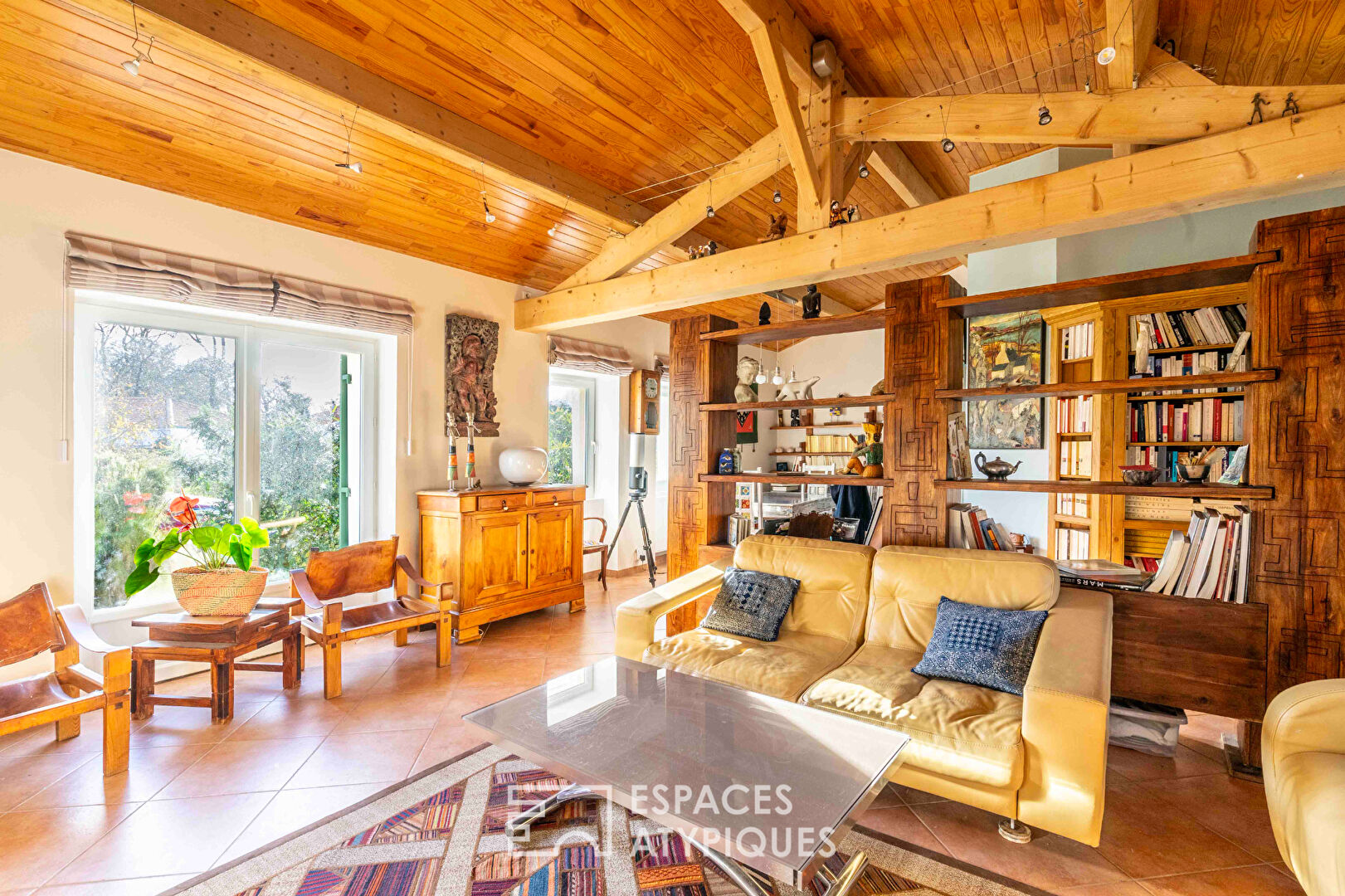 Photo Ancienne longère rénovée et son jardin paysagé image 5/6