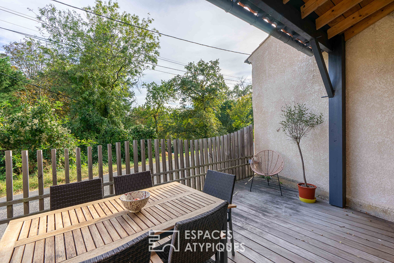 Photo Maison de charme et sa terrasse avec vue image 5/6